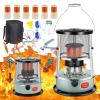 Lightweight and Portable Kerosene Heater Stove, Scalding Prevention Indoor Heater Non Electric, Stainless Steel Kerosene Heaters for Indoor Use, Suitable for Indoor and Outdoor Courtyard Patio Home view 1