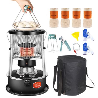 4.5L Height Adjustable Kerosene Stove for Cooking, Indoor Kerosene Heater with Portable Handle, Robust and Rust-resistant Non Electric Heaters for Camping, for Balcony, Garden, Patio or Camping
