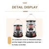 4.5L Height Adjustable Kerosene Stove for Cooking, Indoor Kerosene Heater with Portable Handle, Robust and Rust-resistant Non Electric Heaters for Camping, for Balcony, Garden, Patio or Camping view 4
