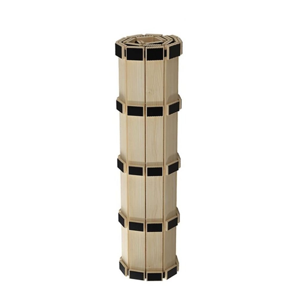 WAEYZ Solid Wood Mattress, Hard Bed Roll Board Tatami Pine Wood Folding Breathable Dragon Spine Protection Harden Bed Plank Slats (Size : 0.8mx2m)