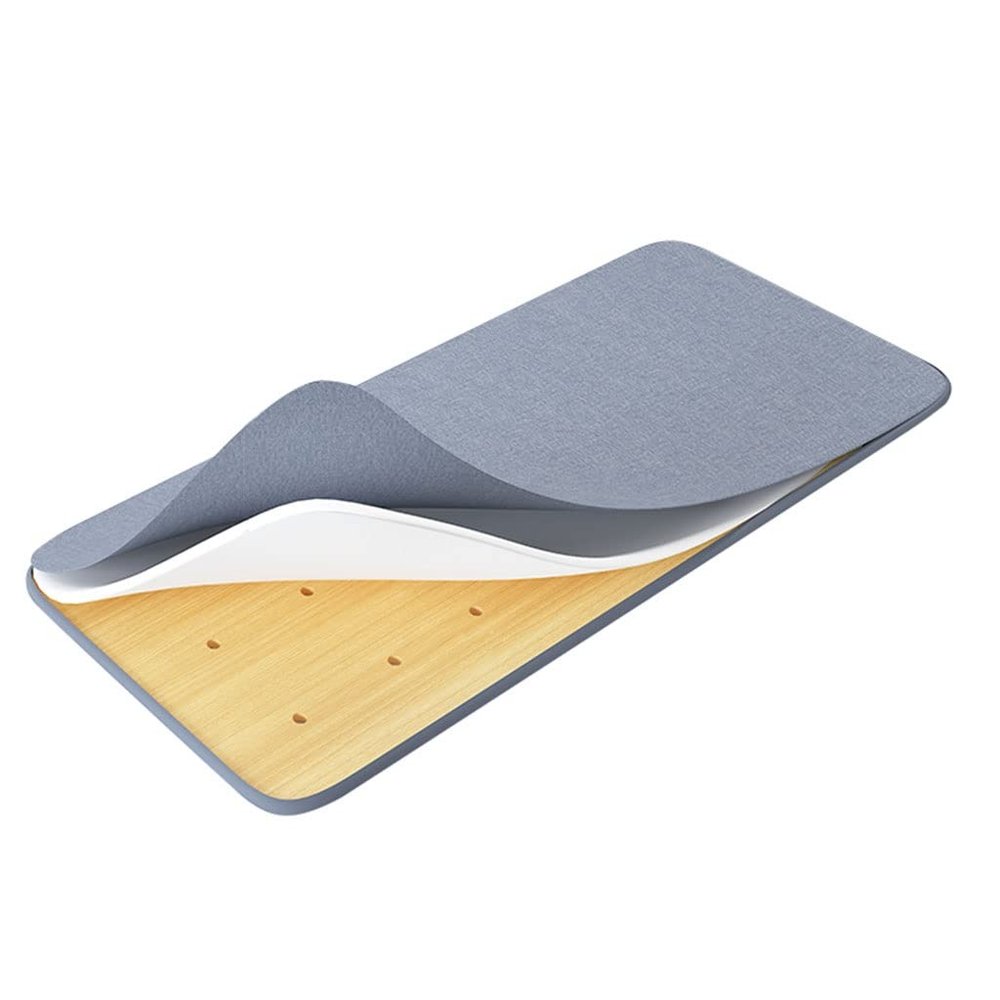 Wooden Bed Board, Waist Protector Board Mattress Spine Protection Board Soft Sofa Harden Bed Board with Detachable Cloth Cover+Soft Pad (Size : 70x120cm)