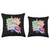 30th Birthday Girl 30 Thirtieth Bday Bye Bye Bye To My 20s Throw Pillow view 3