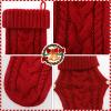 18" Large Size Cable Knit Christmas Stockings,Unique Xmas Stocking Decorations for Family Holiday Season Dcor view 2