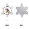 2022 Halloween Ornaments 3 Inch Gnome Witch Hat Snowflake Ornament Trick Or Treat Spider Web Night Before Christmas Tree Hanging Ornament Gothic Snowflake Metal Keepsake Gift view 2