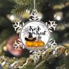 2022 Halloween Ornaments 3 Inch Pumpkin Pet Cat Snowflake Ornament Trick Or Treat Ghost Witch Hat Spider Web Night Before Christmas Tree Hanging Ornament Gothic Snowflake Metal Keepsake Gift view 4