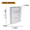 SHENGHE 12" Fillable Cardboard Letter Charcuterie Gift Cupcake Box With Cover Sweets Packaging (E) view 2