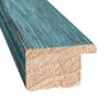 29x28 Frame Blue Rustic Barnwood Solid Wood Picture Frame Width 1.25 Inches | Interior Depth 0.5 Inches | Gustav Blue Frame Complete with UV Acrylic, Foam Board Backing & Hanging Hardware view 4