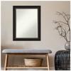 Amanti Art Bronze Bathroom Mirror for Over Sink, 29x23 Trio Oil Rubbed Bronze Rectangle Vanity Mirror, Medium Traditional Frame, Hangs Horizonally and Vertically, Bathroom Wall Decor, Petite Bevel view 2