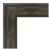 Amanti Art Brown Bathroom Mirror for Over Sink, 30x24 Rail Rustic Char Rectangle Vanity Mirror, Medium Country Rustic Frame, Hangs Horizonally and Vertically, Bathroom Wall Decor, Petite Bevel Edge view 3