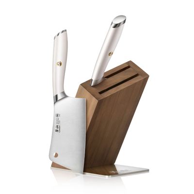 Cangshan L1 Series 3-Piece HUA Cleaver Knife Block Set, Forged German Steel, 1027518