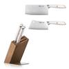 Cangshan L1 Series 3-Piece HUA Cleaver Knife Block Set, Forged German Steel, 1027518 view 2