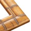 10x15 Frame Bamboo Natural Wood Beige Solid Wood Picture Frame | 2.875 Inch Moulding Width | Picture Frame Complete with UV Acrylic Plexiglass, Foam Board Backing & Hanging Hardware view 4