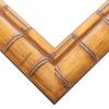 10x20 Frame Bamboo Natural Wood Beige Solid Wood Picture Frame | 2.875 Inch Moulding Width | Picture Frame Complete with UV Acrylic Plexiglass, Foam Board Backing & Hanging Hardware view 2