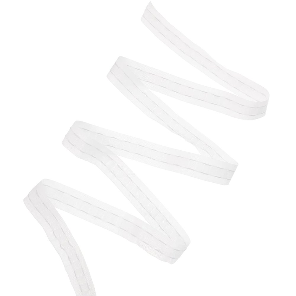 VICASKY 1roll Curtain Tape for Easy Installation Pinch Pleat Tape for Home Use Versatile Drapery Accessory for Heavy and Lightweight Curtains