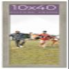 10x40 Frame Grey Real Wood Picture Frame Width 1.5 Inches | Interior Frame Depth 0.5 Inches | Barn Grey Distressed Photo Frame Complete with UV Acrylic, Foam Board Backing & Hanging Hardware view 1