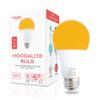 hooga Sleep Light Bulb, Amber Light Bulbs for Sleep Therapy, Blue Light Blocking, 1600K Dim Light Bulbs 7W Equivalent, Mood Soothing Light, E26 A19 Warm Light Bulbs for Bedroom, Nursery, 1 Pack. view 1