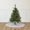 Northlight Pre-Lit Kingston Cashmere Pine Full Artificial Christmas Tree Multi LED Lights, 3', Green view 2