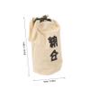 Zerodeko Canvas Rice Storage Bag Capacity Outdoor Camping Food Holder Practical and Wear-resistant Design for Rice for Bbqs and Picnics Lightweight and Portable view 2