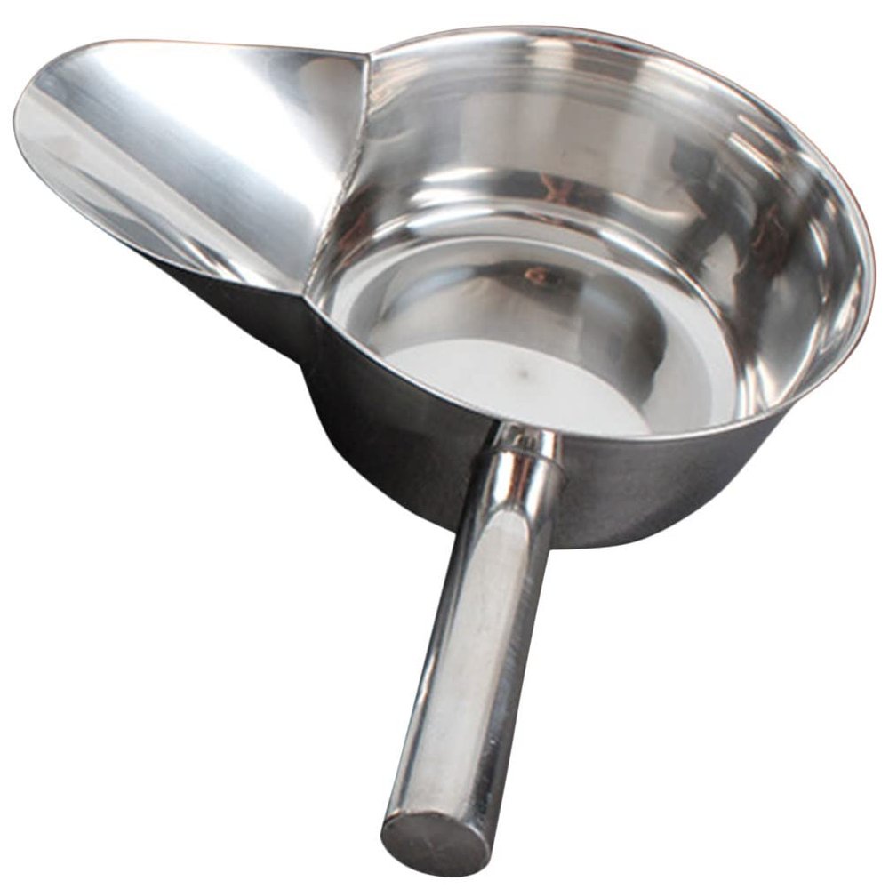 LIFKOME Stainless Steel Fried Chicken and French Fries Scoop Shovel Food for Kitchen Supermarkets and Bars Easy to Clean Smooth Versatile Kitchen Tool