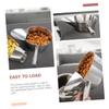 LIFKOME Stainless Steel Fried Chicken and French Fries Scoop Shovel Food for Kitchen Supermarkets and Bars Easy to Clean Smooth Versatile Kitchen Tool view 2
