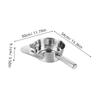 LIFKOME Stainless Steel Fried Chicken and French Fries Scoop Shovel Food for Kitchen Supermarkets and Bars Easy to Clean Smooth Versatile Kitchen Tool view 3