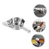 LIFKOME Stainless Steel Fried Chicken and French Fries Scoop Shovel Food for Kitchen Supermarkets and Bars Easy to Clean Smooth Versatile Kitchen Tool view 4