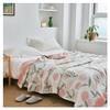 Bannr Blanket Queen Size Queen Size Single Double Bed Bedspread Cotton Sofa Cover Towel Blankets for Summer Muslin Blanket 150 Travel Pillows (Color : 5, Size : 150X200cm) view 1