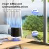 SANVINDER Dehumidifiers for Home, 25oz Dehumidifier for Bedroom with Auto-off, Ultra Quiet Energy Saving for Bathroom Closet Wardrobe Office RV (285sq.ft) view 2