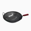 16" Carbon Steel Pow Wok with Helper Handle Stir Fry Traditional Chinese Wok view 1
