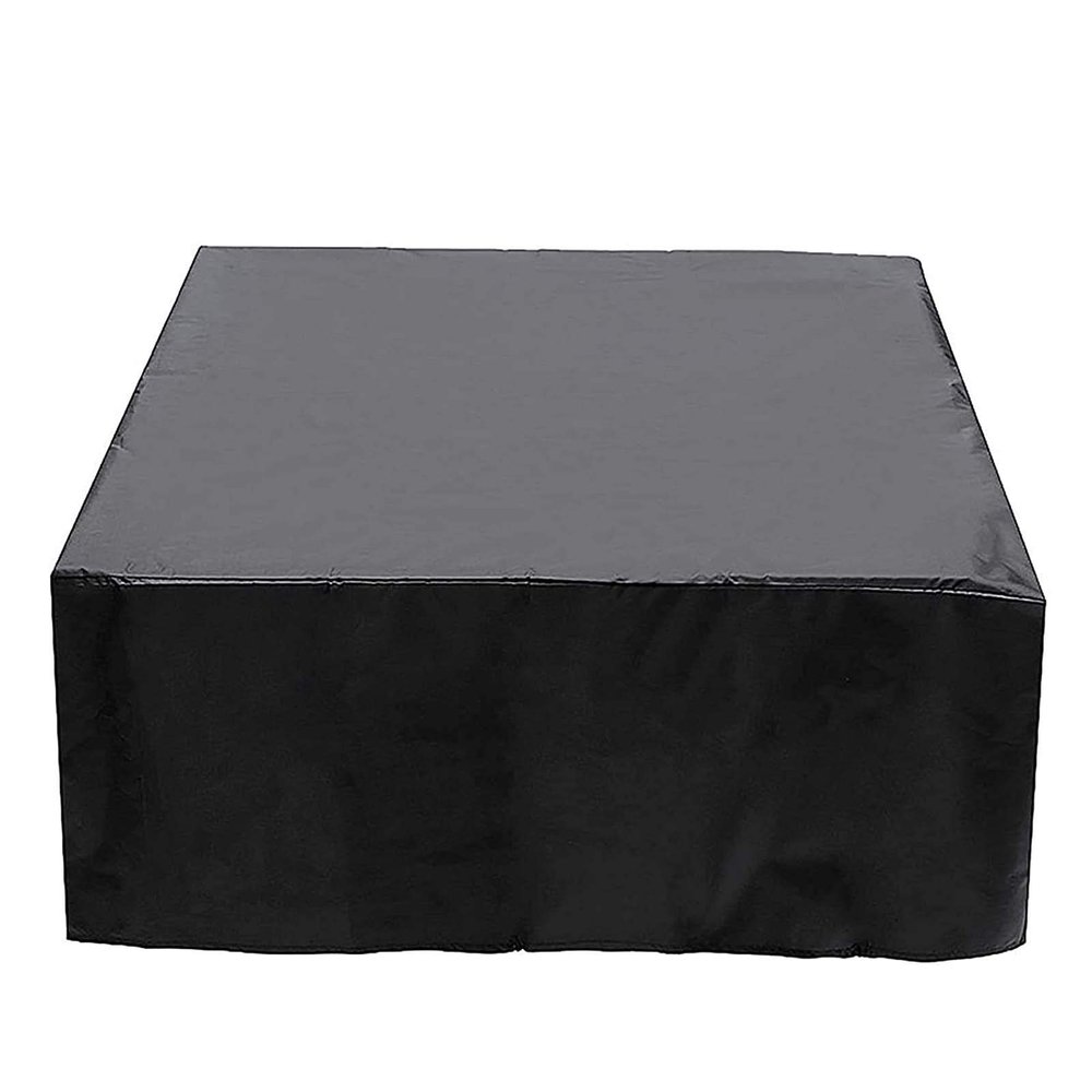 EQHAIR Waterproof Patio Table Covers Outdoor, Garden Furniture Covers Rectangular, Waterproof 420D Oxford Cloth Used for Patio Lawn Furniture Protective Case