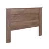 Prepac Stylish Flat Wood Panel Headboard for Queen Size Beds, Simplistic Wooden Queen Headboard (2.25" D x 64.5" W x 48" H) and Prepac Salt Spring Rustic Tall Nightstand Side Table with 3 Drawers, Farmhouse Tall 3-Drawer Bedside Table (16" D x 23" W  view 4