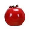 Mozacona Ceramic Apple Shape Container Sugar Bowl Candy Dish Food Storage Jar with Lid view 1
