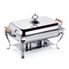 8QT Chafing Dish Food Warmer Stainless Steel Chafer Buffet Server for Buffet Wedding Banquet Events view 1