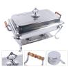 8QT Chafing Dish Food Warmer Stainless Steel Chafer Buffet Server for Buffet Wedding Banquet Events view 3