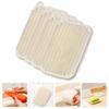 LIFKOME Kitchen Cleaning Tool 4pcs Flexible Sink Brush Vegetable Scrubber Potato Brush Scrubber Soft Bristles Humanized Design view 4