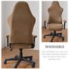 Stretch Gaming Chair Protector Cover Polar Fleece Washable view 4