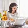 Ceramic Tea Pot with 2 Tea Cups Set, Cute Cartoon Animal Giraffe Shaped Design Tea Set, Tea Set Gift Holiday Gift for Adult and Kid view 3