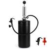 FERRODAY Stainless 128oz Mini Keg Hand Pump Beer Growler Beer Keg Draft Beer Dispenser Growler for Beer Mini Keg Hand Pump Picnic Beer Faucet Keg Portable Mini Keg Beer Pump Beer Tap view 1