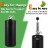 FERRODAY Stainless 128oz Mini Keg Hand Pump Beer Growler Beer Keg Draft Beer Dispenser Growler for Beer Mini Keg Hand Pump Picnic Beer Faucet Keg Portable Mini Keg Beer Pump Beer Tap view 3