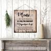 Antique Wooden Sign Plaque Please Do Not Knock Or Ring The Doorbell Wood Wall Hanging Sign Door Hanger Sign Rural Home Wall Hanging Decor for Kitchen Kitchen 16x16 Inch view 4