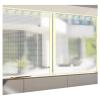 JINMLBO Window Insulation Film Double Layer Bubble Film Zipper Design 4mmEVA Plastic Soft Film Keep Warm Windshield, 45 Sizes(1.8x1.8m) view 1