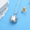SHEIL Dog Cremation Jewelry for Ashes for Pet Stainless Steel Keepsake Pendant Human Best Friend Memorial Urn Necklace view 2