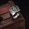 SHEIL Engrave Cross Heart Ring Pet Memorial Ring Stainless Steel Cremation Ashes Urn Jewelry,12 view 1