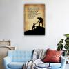 Christian Old Testament Ecclesiastes 4 9 10 Wall Art Verse Bible Poster Living Room Decorative Artwork Rectangle Pictures for Bedroom Giclee Painting Prints on Canvas Kitchen Wall Decoration (16x24inch(40x60cm),Canvas) view 4