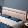 King Size Headboard Cushion Reading Pillow Large Backrest Leather Bedside Cushion Removable Headboard Bolster Cover for Daybed Dorm Bench Bunk Bed,C,No headboard Full 47.2" view 1