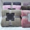 Blanket Queen Size Soft Plaid Flannel Blanket Warm Fleece Throw Blankets SOFE Cover Blanket Travel Pillows (Color : Dark Coffee, Size : 45x65cm for pet) view 2