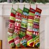 TEEAMORE Custom Christmas Stocking Personalized Christmas Stocking with Name Stocking Hanging Embroidered Xmas Stockings Set of 4 view 2