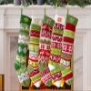 TEEAMORE Custom Christmas Stocking Personalized Christmas Stocking with Name Stocking Hanging Embroidered Xmas Stockings Set of 4 view 4