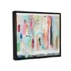 Stupell Industries Abstract Blocked Line Shapes Modern Scribble Detail Floating Framed Wall Art, Design By Jill Martin view 2