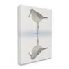 Stupell Industries Tranquil Sandpiper Bird Reflection Shallow Beach Shoreline Canvas Wall Art, Design By Ziwei Li view 2